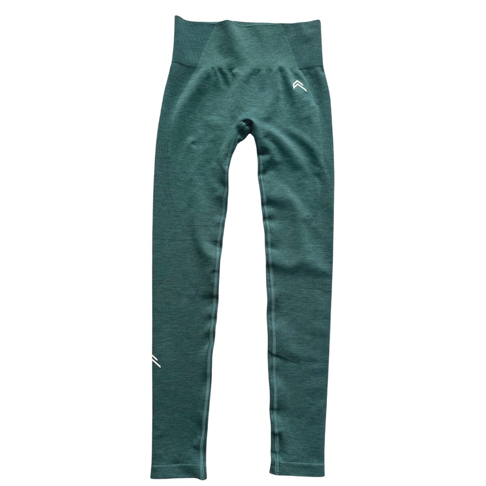 Oner Active Classic Seamless Leggings Mineral Green Marl Small Short Length NWT